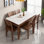 Rectangular small-sized dining table