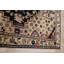 Tapis unique en laine noué à la main Bakhtiari des années 1950 de 4 pi 9 po x 6 pi 10 po beige Calae