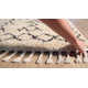 Mossy Moroccan Charcoal/Beige Area Rug