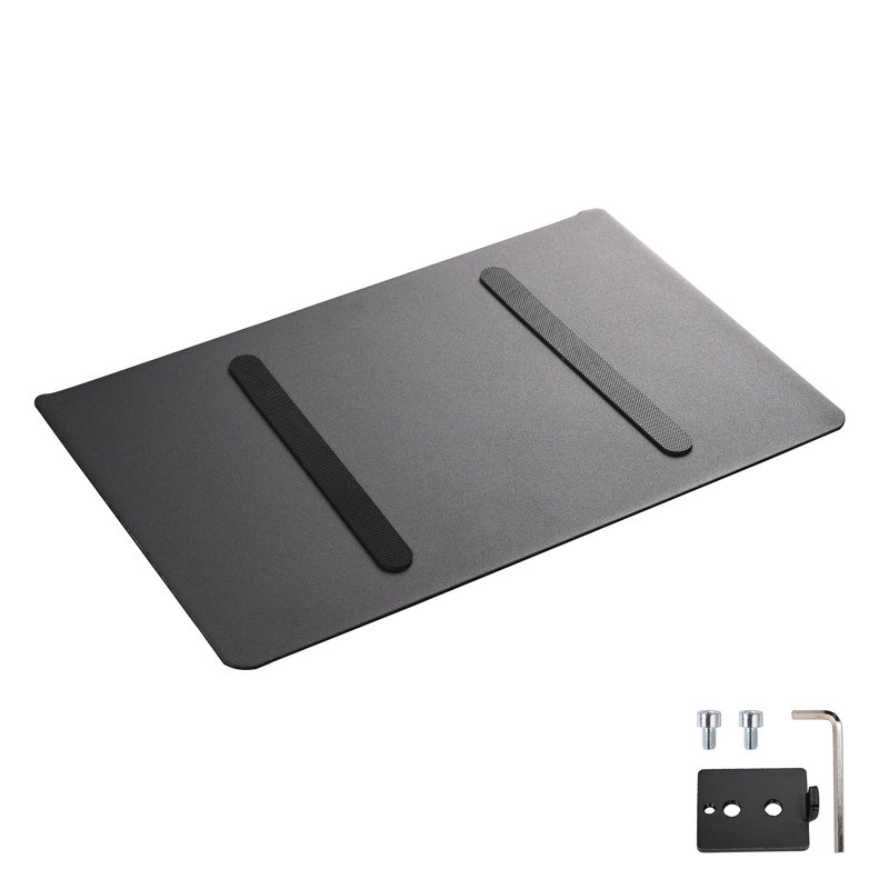Accessoire de tablette d'imprimante pour chariot mobile PC, Noir, noir, noir, noir