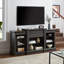 Console multimédia avec grande armoire de rangement, meuble télé multimédia moderne, l 65,75 po x P 17 po x H 32,48 po-604216072