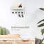 Manufactured Wood Wall Organizer