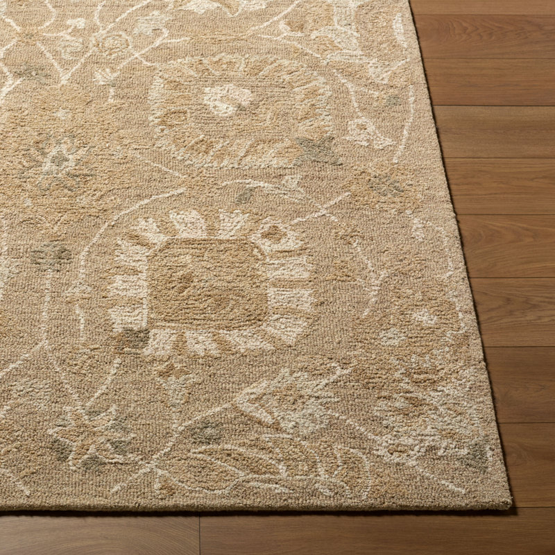 Timothea Hand Tufted Rug, Rectangle 2' x 3'