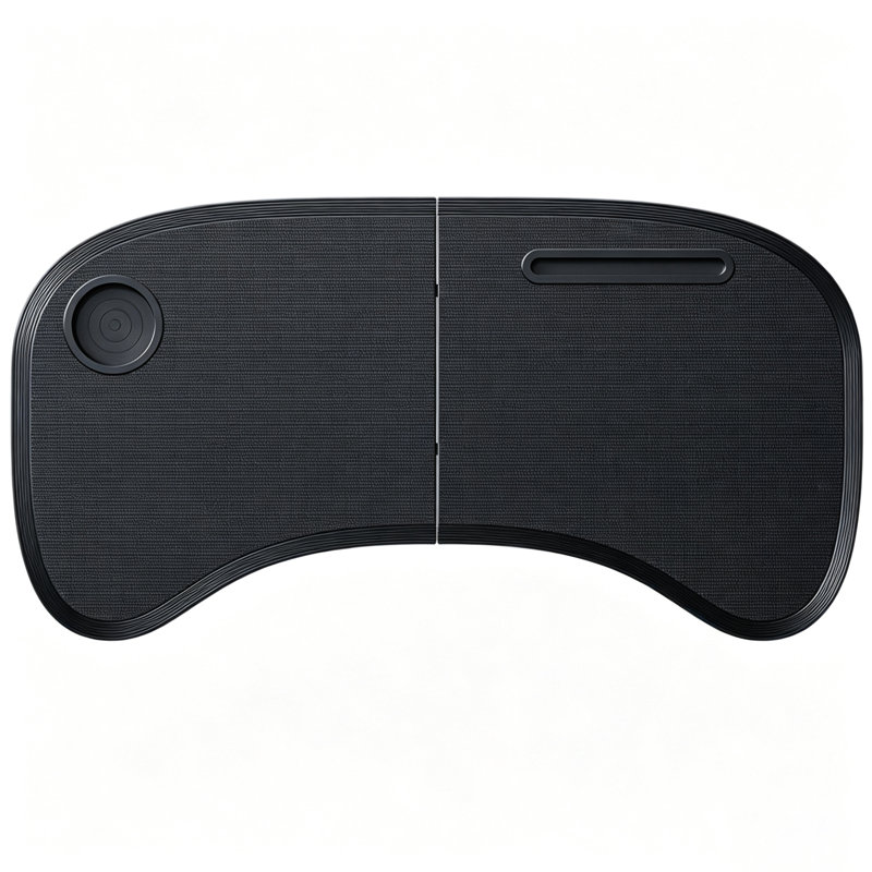 Foldable Car Front Seat Table, Portable Multifunctional Auto Tray Table for Eating, Working and Travel Storage