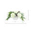 Holiday Arrangement with Sage, Hydrangeas and Pinecones