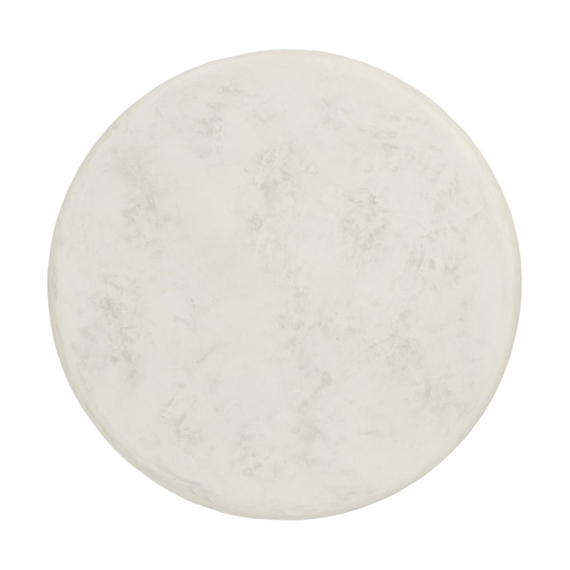 Janice End Table, Textured Lunar Concrete