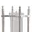 45.28" 25 Cups Cold Brew Drip Tower Iced Coffee Maker Wooden Stand