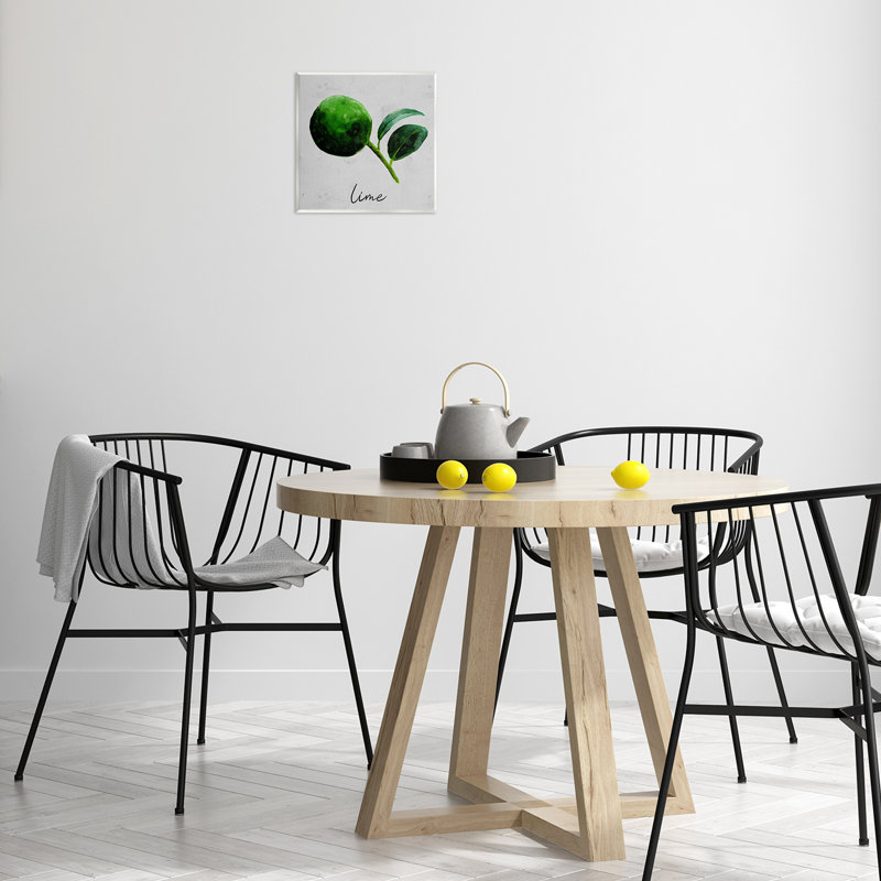 Kitchen Lime with Leaf Wall Plaque Art by Regina Moore