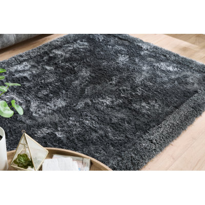 Behensky Rectangle Hand Tufted Shag