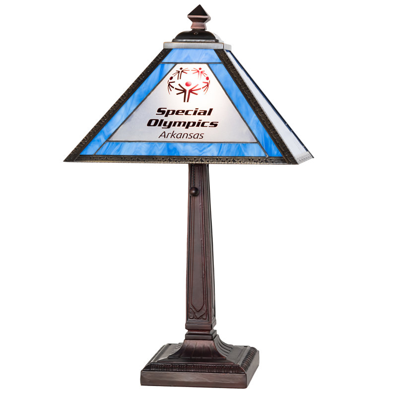 Lampe de table personnalisée 22 po High Arkansas Special Olympics