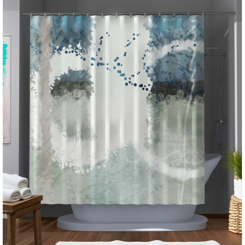 Abstract Shower Curtain
