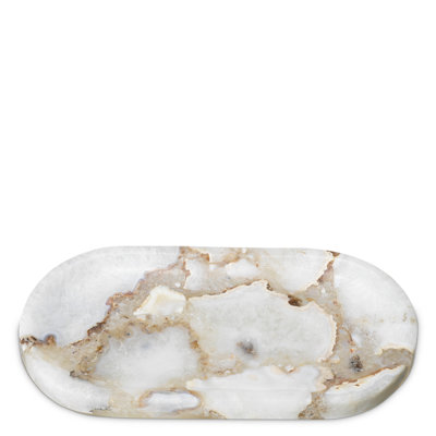 Sonora Faux Marble Decorative Tray