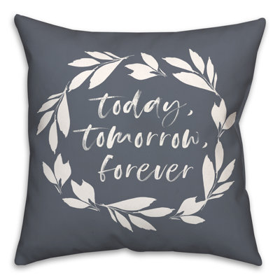 Outdoor Reversible Throw Pillow