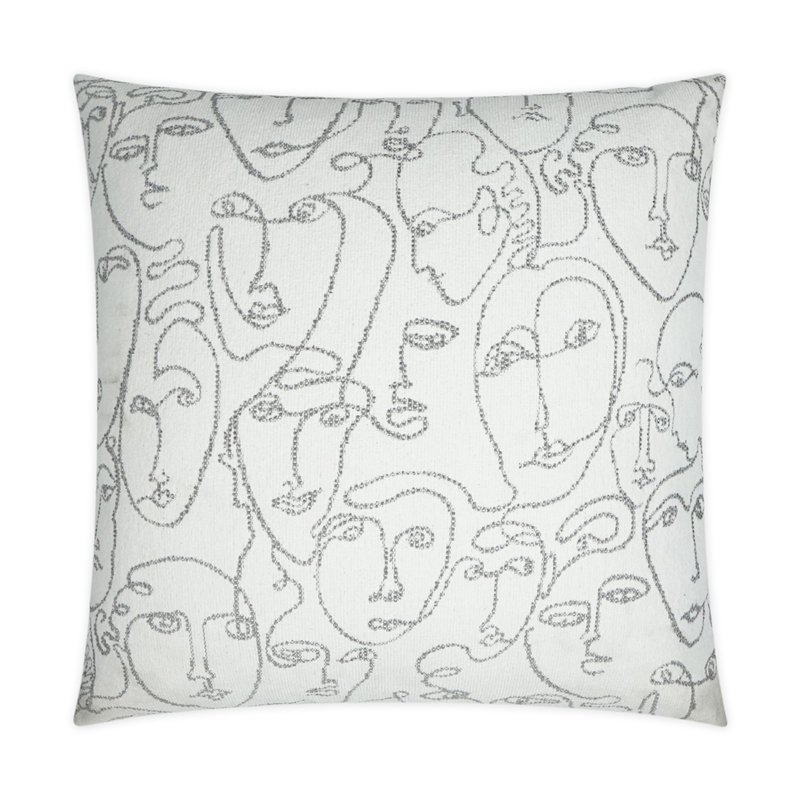 Picasso Pillow Cover & Insert, Square 20"