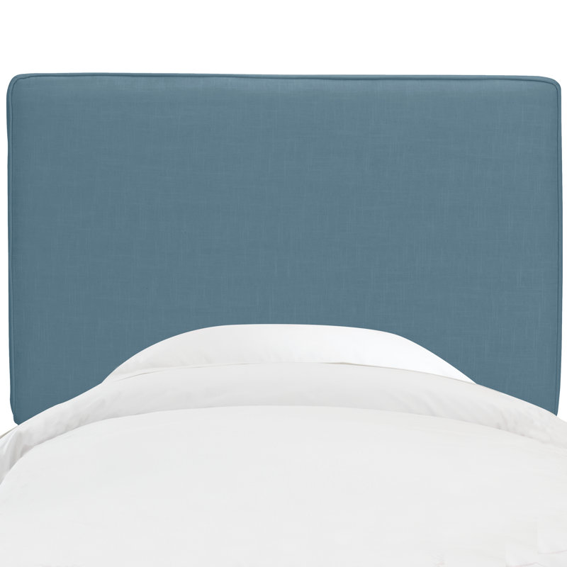 Tête de lit tapissier en lin Middleburg, Double, Lin denim classique