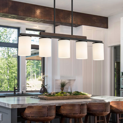 Kitchen Island Black Pendant Light