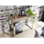 Delafield 115cm Solid Wood Top Console Table