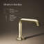 Occasion Sink with Straight Design Single Hole Bathroom Faucet with Drain Assembly-93071735