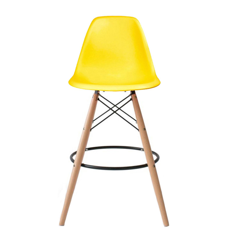 Tabouret de bar Carino Crimmins, Jaune