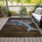 Machine Washable Indoor/Outdoor Xhevrie Brown Rug-112024568