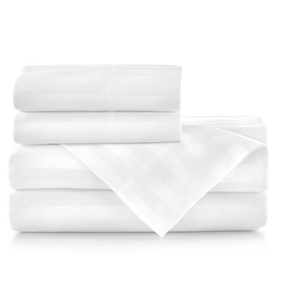 Drap-housse 100% satin de coton Soprano 400