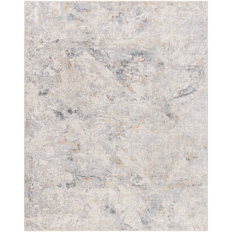 Abstract Indoor Rug, Rectangle 6'7" x 9'6"