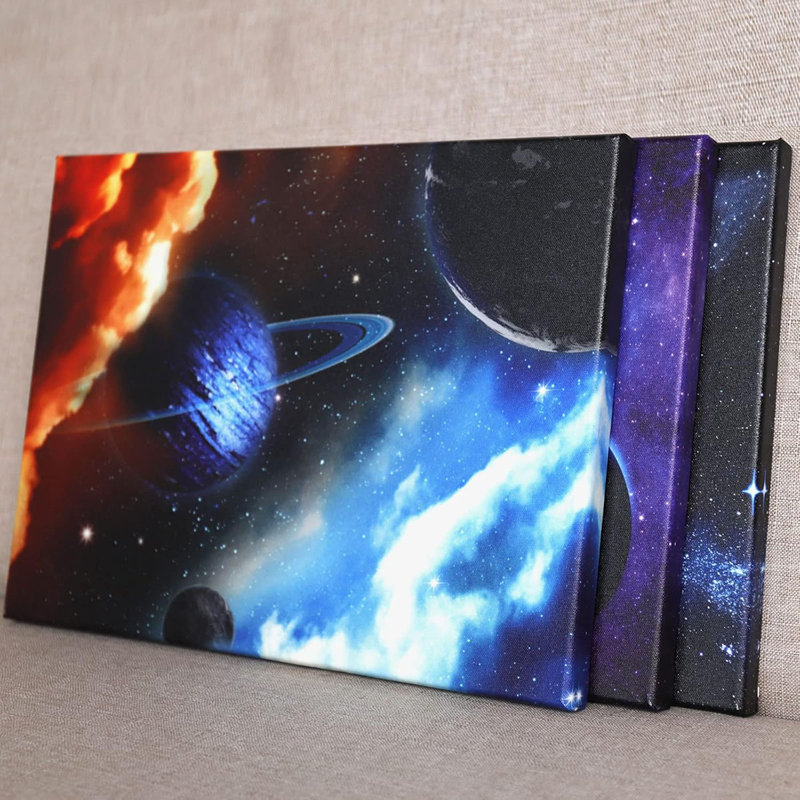 3 Piece Wrapped Canvas Set