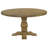 Rustic Honey 7-Piece Round Dining Table Set