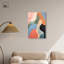 Décoration de bureau moderne à motif acrylique Confluence chromatique III par Art Remedy, prête à être suspendue, 20 x 30-204563356