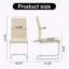 Chaise rembourrée en similicuir à haut dossier en polyuréthane-539901362-554547726-554547728