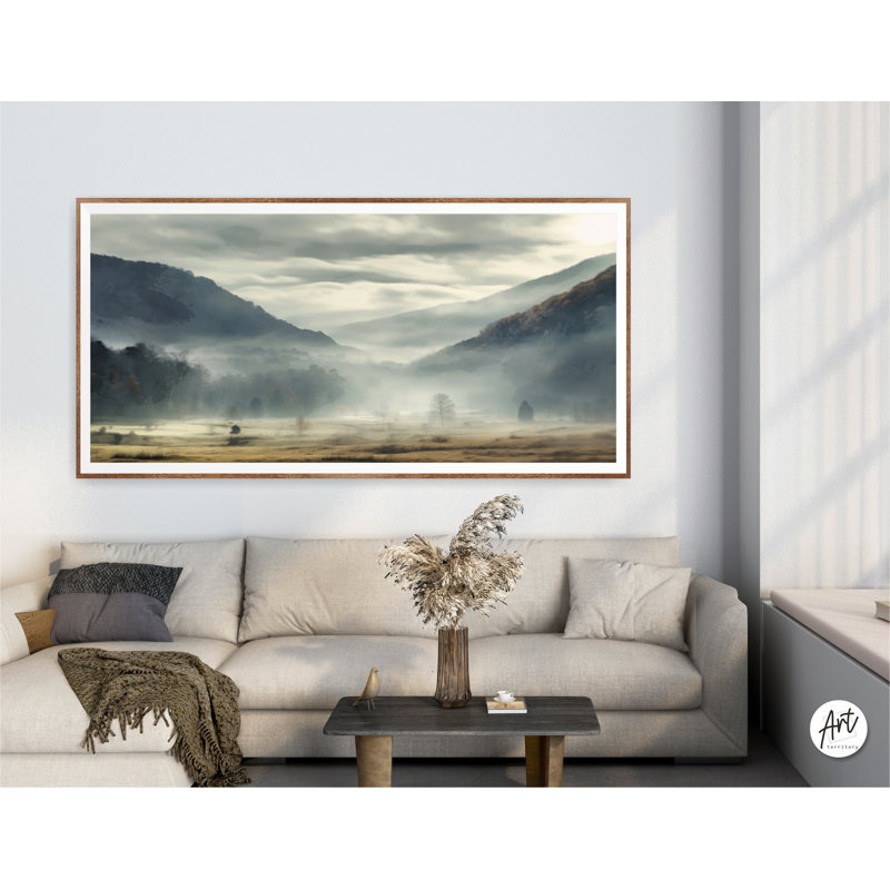 «Blue Ridge Mountains National Park», décor de Lake House, impression horizontale, Affiche non encadrée, H 20 po x l 40 po