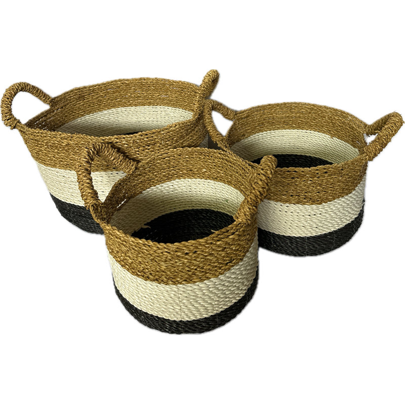 Ensemble de 3 paniers de rangement