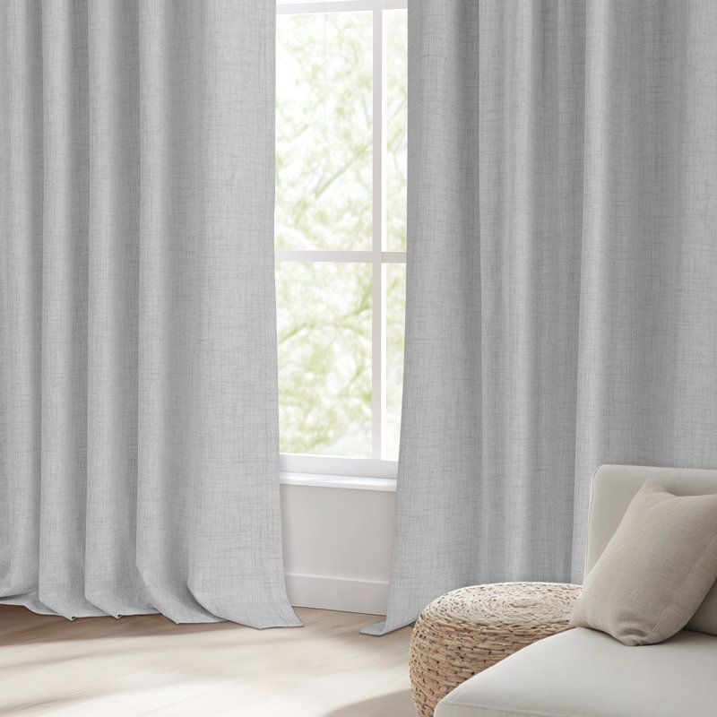 Rideau occultant Graciella, Gris, L 50 po x L 108 po