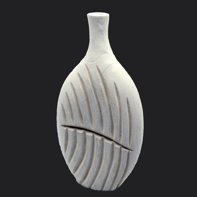 Glennetta Wood Table Vase