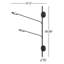 Rotaire 2 - Light LED Swing Arm