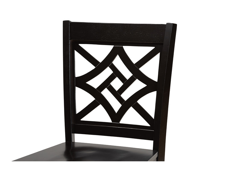 Tabouret de comptoir 24,2 po Heinemann, Chêne brun foncé
