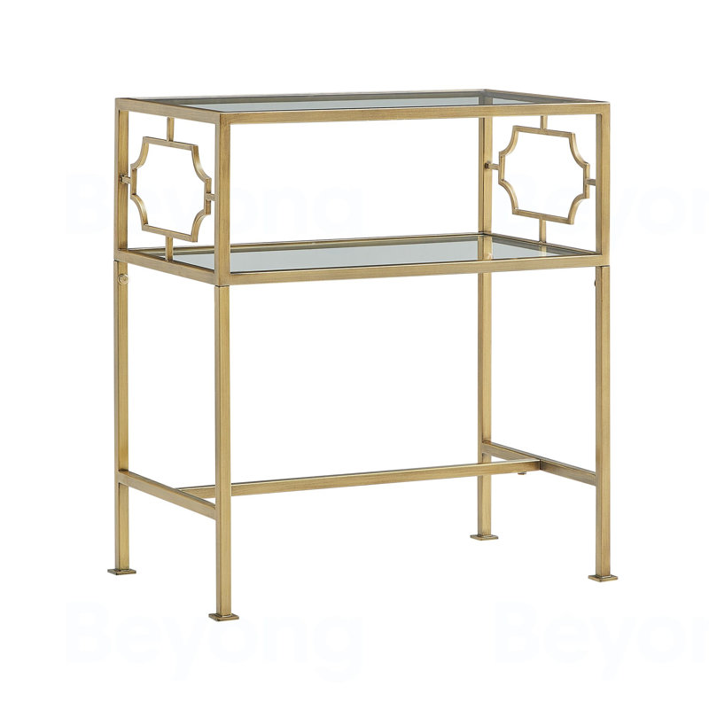 Table d'appoint rectangulaire Grifton