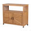Ensemble de table de bar en bois avec rangement, buffet pour armoire d'extérieur et d'intérieur-272948977