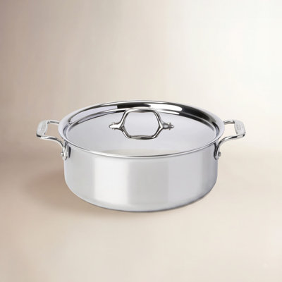 All-Clad D3™ Compact Stainless Stock Pot with Lid