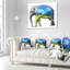 Coussin d’illustration à double exposition animal éléphant-253805616-212697287