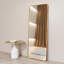 Miroir rectangulaire incassable en aluminium pleine longueur - Basics by Wayfair ™-605338630-605338625