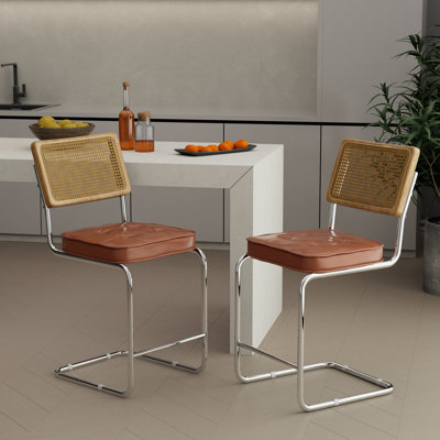 Tabouret en velours de Bay Bay Home ™ (ensemble de 2)