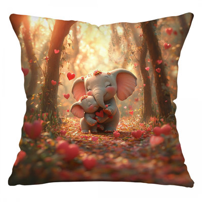 Coussin Elephants