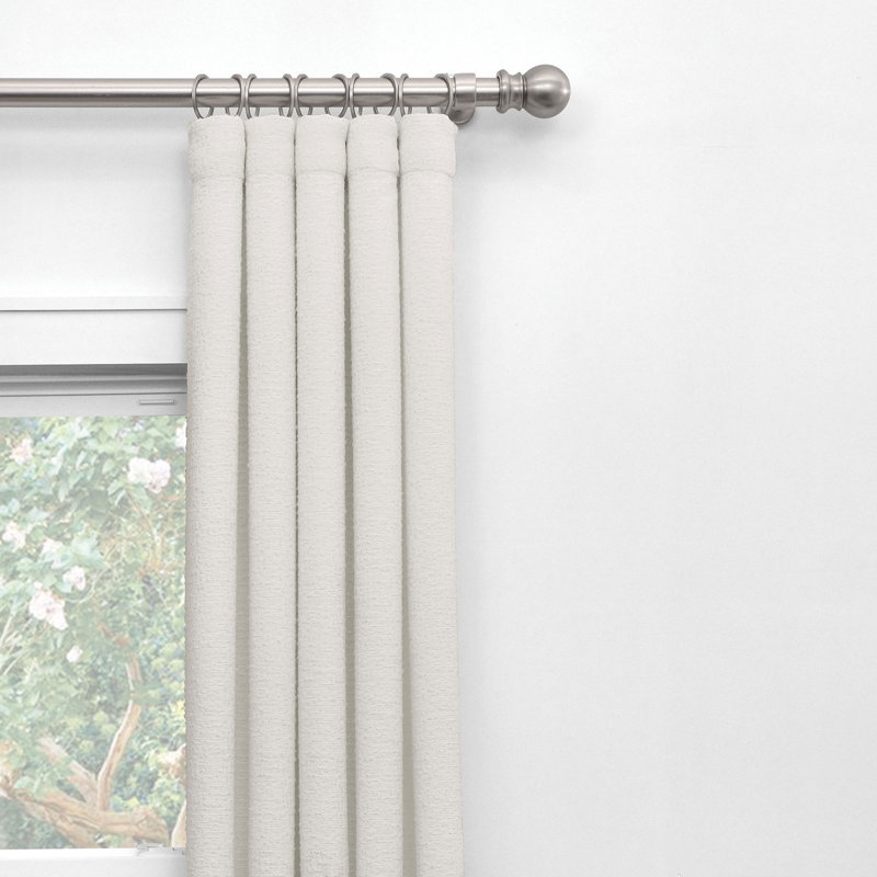 Levi Textured Curtain Panel, 48" W x 84" L