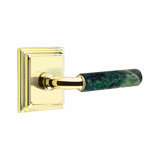 Select Privacy (Bed & Bath) Door Lever with Square Rosette