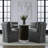 Faouzi Upholstered Dining Chair w/ Casters-1393940429
