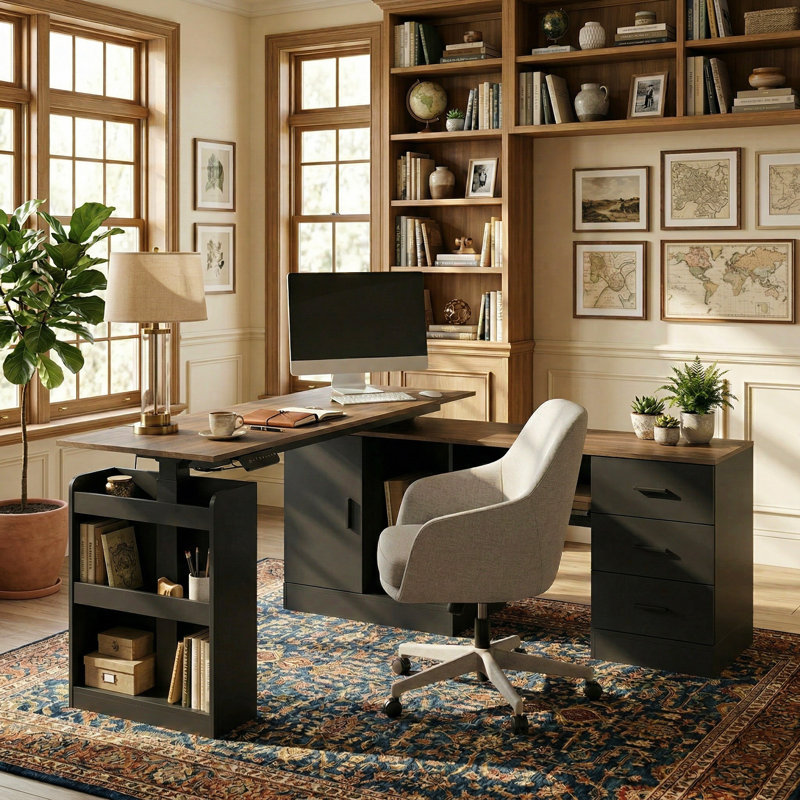 Bureau ergonomique Churubusco