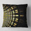 Abstrait fractal doré carré - coussin abstrait imprimé-29603867-29603863