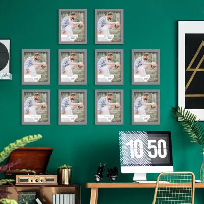 Wood Picture Frame - Set of 10