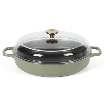 Sur La Table Kitchen Essentials Super Club 3.75 qt. Enameled Cast Iron Round Braiser